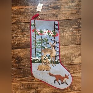 Ll Bean Needlepoint Stocking